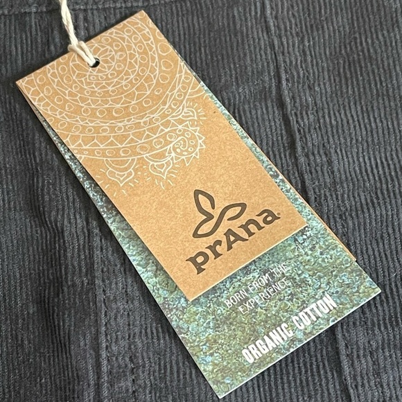 prAna Canyon Cord Skirt in Washed Black sz. 4 - Picture 7 of 8